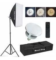 Comprar Softbox Kit De Iluminacion Para Fotografia Con Reflector