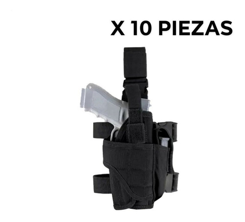 Piernera Universal Ajustable Para Pistola (10 Piezas)
