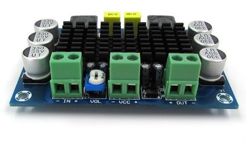 Dc 12v-26v Tpa3116 D2 100w Mono Canal Amplificador De Audio