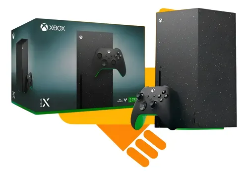 Console Microsoft Xbox Series X 2tb Galaxy Black Edition Novo