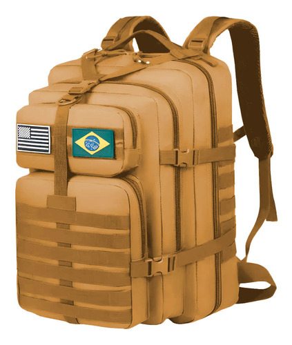 Mochila Militar Tática Impermeável 50 L Diversas Cores