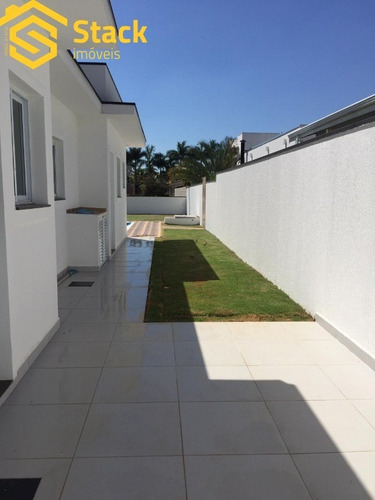 Casa Residencial Nova, Totalmente Terrea, Localizada No Condomínio Residencial Dos Lagos, Em Itupeva - Sp, Tendo Área Construída De 320,00 M² Em Um - Ca01691