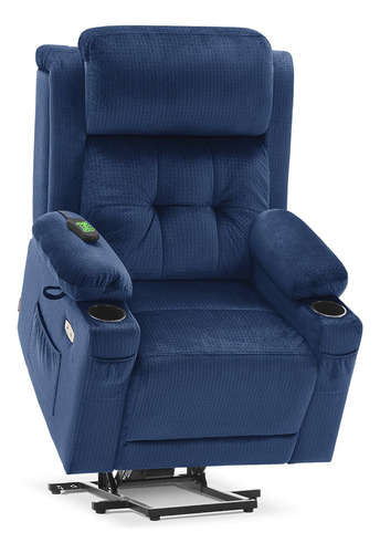 Silla Reclinable Grande Con Triple Motor De Masaje Y Calor P