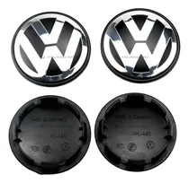 Comprar Tapas Centrales Emblema De Aro Para Volkswagen 7 Cm X 4 U.