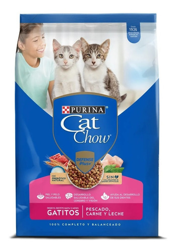 Cat Chow Gatitos Carne 8kg