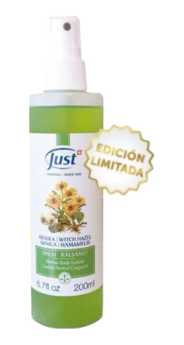 Just - Balsamo De Arnica En Spray 200ml