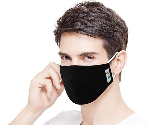 Mascarilla Lavable Y Reutilizable Con 5 Filtros Pm2.5 Cert.