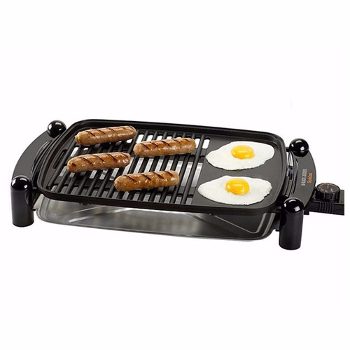 Imagen 6 de 8 de Parrilla Y Plancha Eléctrica Black+decker Control Temp Ig201