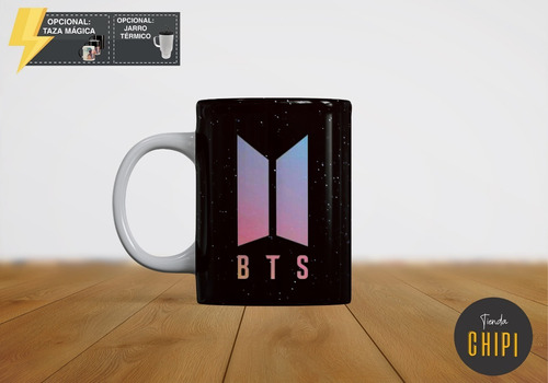 Taza Ceramica Importada Kpop Bts Exo Suju