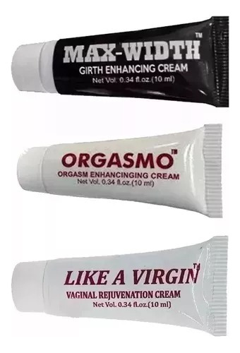 Lubricante Paquete Max Width Orgasmo Like A Virgin 10 Ml C/u