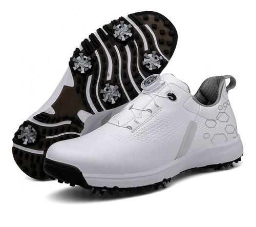 Zapatos De Golf Para Hombres Y Mujeres 6 Garras Extrables