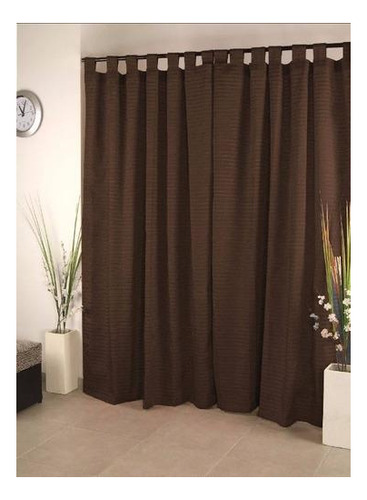 Cortina Cordone 1,40 X 2,20 Mts. Chocolate