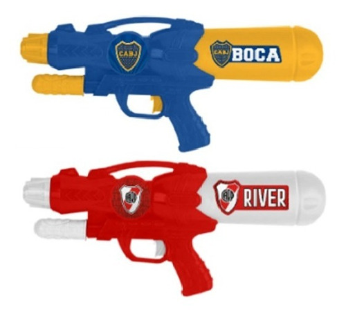 Juguete Pistola De Agua Boca Juniors River 34cm Babymovil
