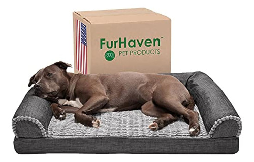 Cama Ortopédica Para Mascotas Furhaven Para Perros Y Gatos: 