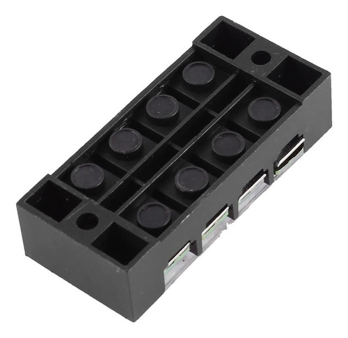 2 Pzas Banco De Terminales 8 Tornillos 2 Filas Clema Tb-2504