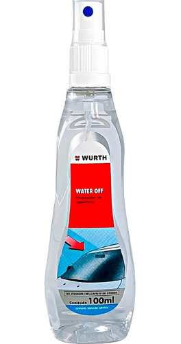 Water Off Wurth Cristalizador Repelente Para Brisas Vidros