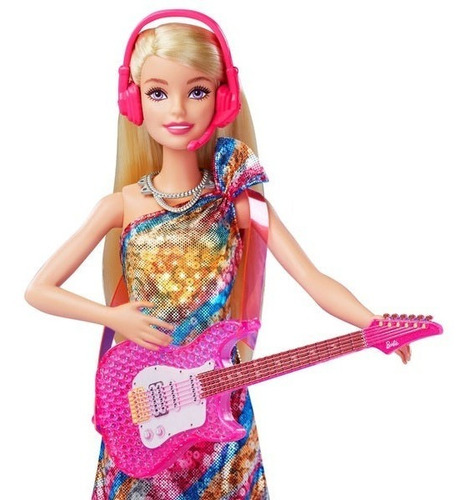 Imagen 6 de 8 de Barbie Cantante Big Dreams Muñeca Con Luces Y Sonido