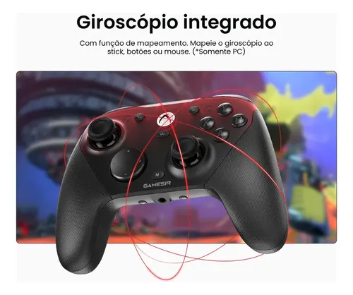 Controle Gamesir G7 Pro Tri-mode Para Xbox Pc Android Branco