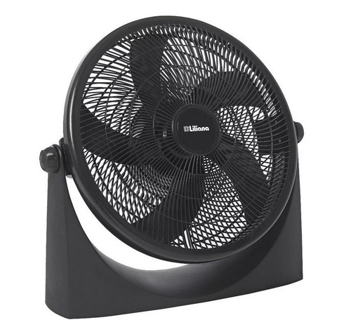 Turbo Ventilador Liliana Vtf20p Reclinable Negro
