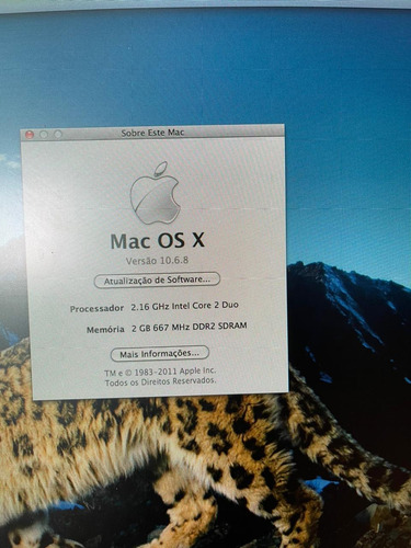 Imac 5.1 Funcionando Perfeitamente (Usado)