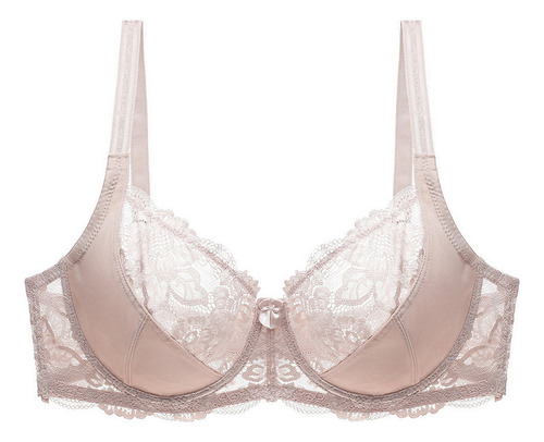 Brasier Copa Completa Con Aros Talla Grande Encaje Delimira