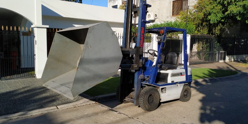 Autoelevador Komatsu 1,5 Tns. Con Pala Y Uñas (doble Uso)