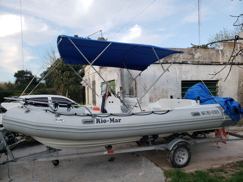 Imagen 7 de 8 de Semirrigido Bim Sr57 Motor Mercuri 115hp