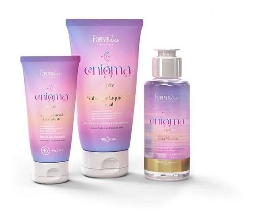 Forever Liss Kit Skin Care Enigma By Fefe - 3 Produtos