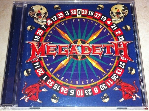 Cd Importado Nuevo De Coleccion Trash Metal Megadeth Exitos