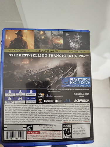 Call Of Duty: Ww2 Ps4 Fisico (Usado)