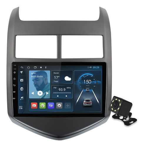 Pantalla Autoestereo Android Chevrolet  Aveo 2011-15 + Frame