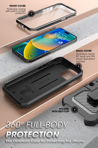Capa Supcase Ubp Para iPhone 14 Pro De 6,1 Polegadas