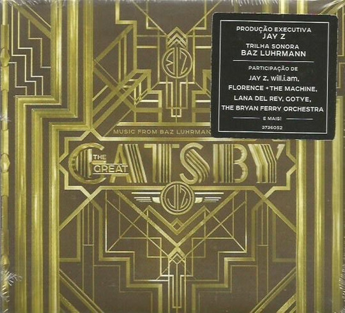 Cd - The Great Gatsby: Jay-z - Trilha Sonora Do Filme - Lacr