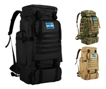 Comprar Mochila Camping Tactica Militar Viaje Mochilero Trekking Color Negro