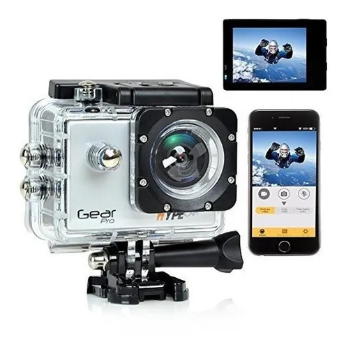 Gear Pro Sports Action 4k Hype Cam Camara De Accion Wifi Ul