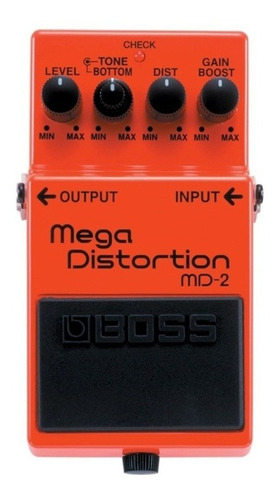 Pedal De Guitarra Boss Md2 Mega Distorsión