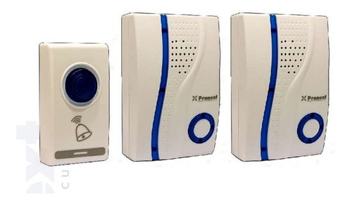 Imagen 3 de 6 de Timbre Inalambrico Doble Con 100 Mts De Alcance 16 Melodias