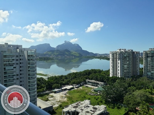 Imagem 14 de 15 de Cobertura Duplex Com 4 Quartos, 2 Suítes, Piscina E 4 Vagas - Cobertura A Venda No Bairro Barra Da Tijuca - Rio De Janeiro, Rj - Brj68440