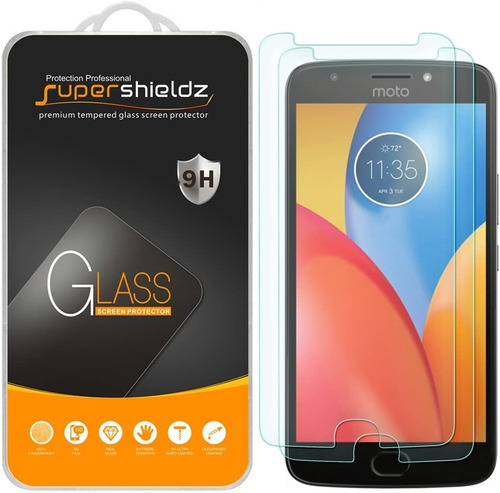 2 Protectores De Pantalla Para Motorola Moto E4 Plus