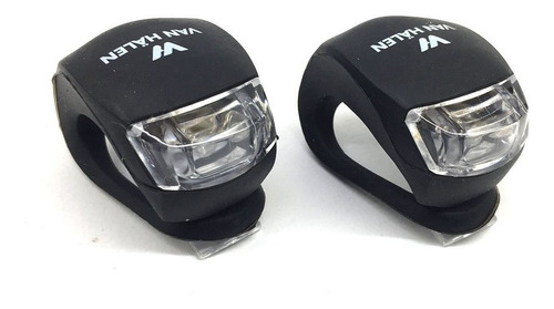 Kit Luces Silicona Led Bicicleta Delantera Trasera Van Halen