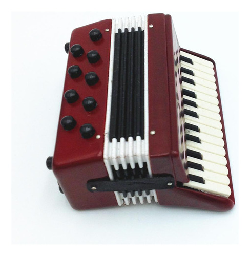 1/12 Casa De En Miniatura De Color Con Estuche Negro Musical