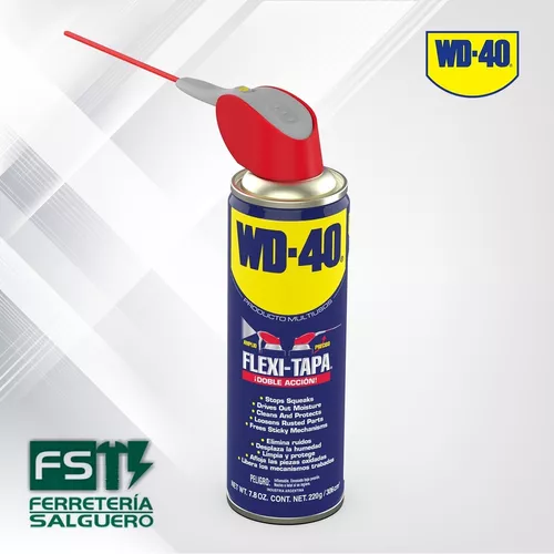 Wd40 Flexi Tapa Doble Acción Aerosol 220g/306cm3 Aceite Fs