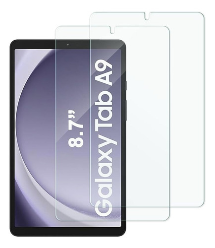 Pack 2 Micas Cristal Samsung Galaxy Tab A9 8.7 Sm- X110 X115