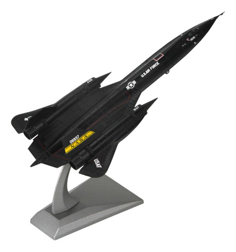 2pcs 1/144 Sr-71a Blackbird Plane + 1/100 F / A-18 Modelo De