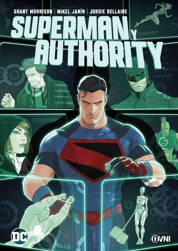 Cómic, Dc, Superman Y Authority Ovni Press