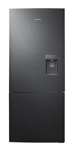 Imagen 1 de 4 de Refrigerador inverter no frost Samsung RL4034SBA acero inoxidable negro con freezer 400L 110V
