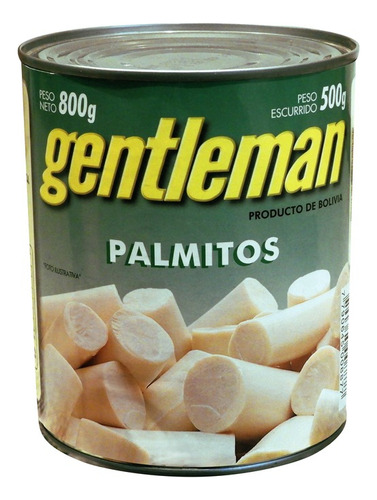 Palmitos Enteros Gentelman (bolivia)x800g
