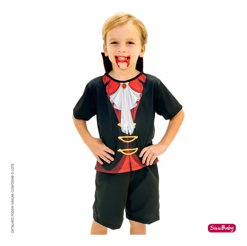 Fantasia Halloween Infantil Vampiro