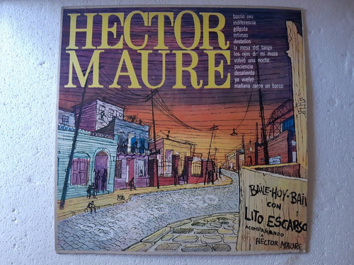 Disco Lp Barrio Reo / Tango / Héctor Mauré 