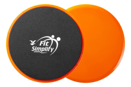 Fit Simplify Ejercitador Abdominal Core Sliders Con Guia De